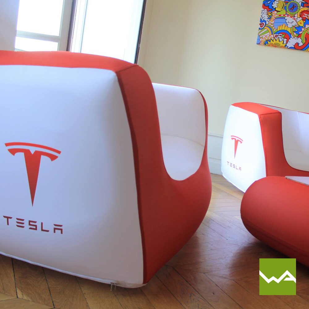 Pneu SesselTischSofa FUGU Tesla 5 Die Werbearchitekten
