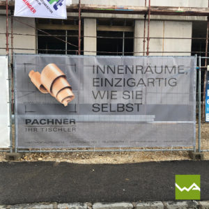 Bauzaunblenden Tischlerei Pachner 4