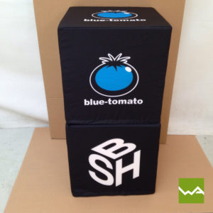 Cube Seat bedruckt - Blue Tomato 4