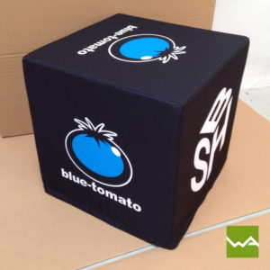 Cube Seat bedruckt - Blue Tomato