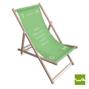 Deck Chair bedruckt THOM