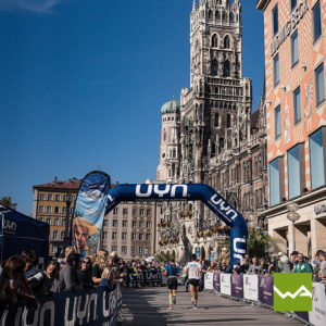 Endlosbanner - Werbebanner Vlies - München Marathon