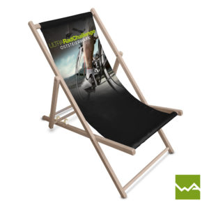 Deck Chair bedruckt UltraRadChallenge