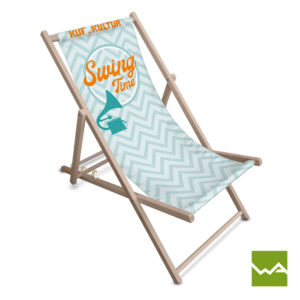 Deck Chair bedruckt Swing Time