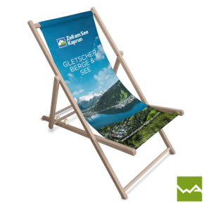 Deck Chair bedruckt Zell am See Kaprun