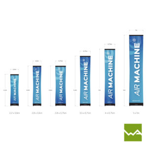 Pneu Werbesäule Airmachine Cuboid Titelbild