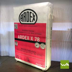 Inflatable Zementsack von Ardex 2