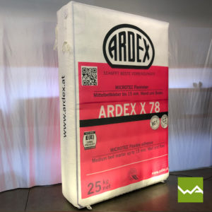 Inflatable Zementsack von Ardex 2