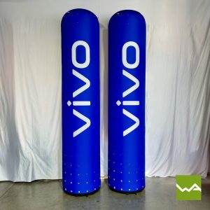 Aufblasbare PNEU Werbesaeule - AIRFLEX - VIVO