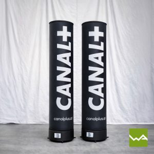 Aufblasbare Werbesaeule - Canal+