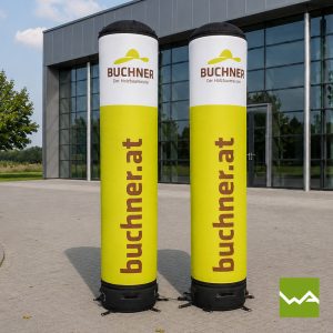 Aufblasbare und Luftdichte PNEU Saeulen - AIRMACHINE Quick Up - Buchner