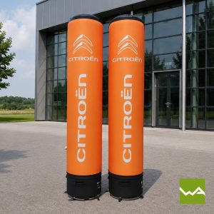 Aufblasbare und Luftdichte PNEU Saeulen - AIRMACHINE Quick Up - Citroen