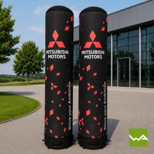 Aufblasbare und Luftdichte PNEU Saeulen - AIRMACHINE Quick Up - Mitsubishi