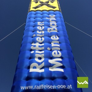 Einzigartige Werbeträger – Raiffeisenbank 5