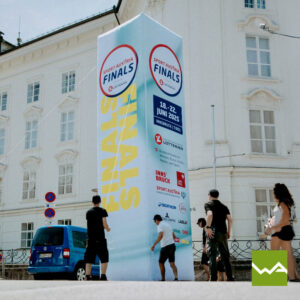 Aufblasbarer Turm Sport Finals Austria