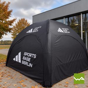 Aufblasbares PNEU Messezelt Airmachine - Sports Base Berlin