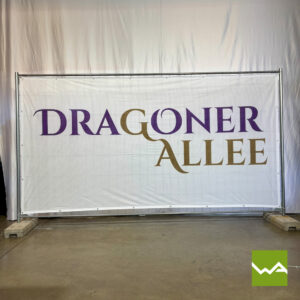 Bauzaunbanner Dragoner Allee