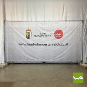 Bauzaunbanner Land OOE