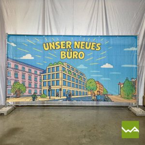 Bauzaunbanner - Neues Buero