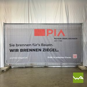Bauzaunbanner - Pichler Ziegel 2