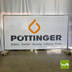 Bauzaunbanner Poettinger