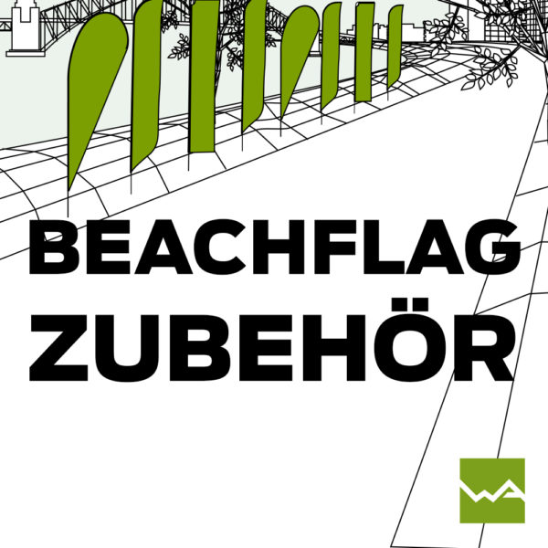 Beachflag Zubehör Titelbild