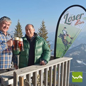 Beachflag DROP – Loser Bier 2