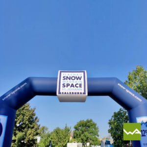 Werbebogen Snow Space Flachau 4