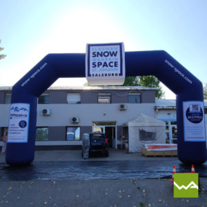 Aufblasbarer Werbebogen - Snow Space