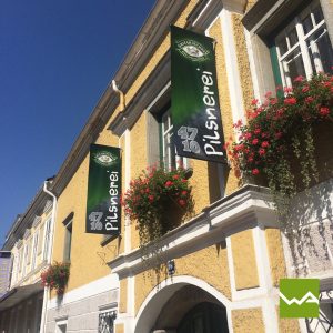 Street Banner / Straßenbanner - Brauerei Grieskirchen