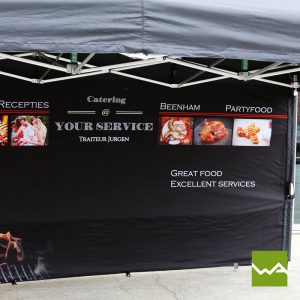 Catering und Servicezelt 2 Faltpavillon