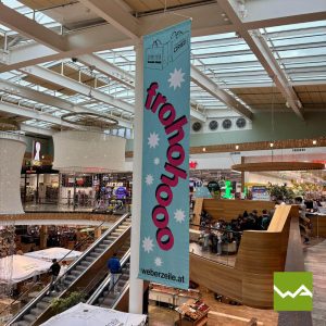 Deckenfahnen - Weberzeile 2