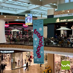 Deckenfahnen - Weberzeile 4