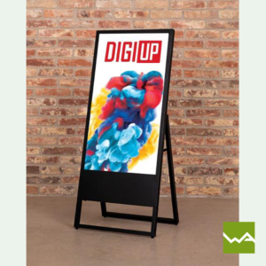 Digi Up Stand in der Farbe schwarz