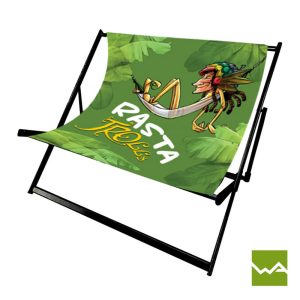 Aluminium Doppelliegestuhl - RastaTrolls