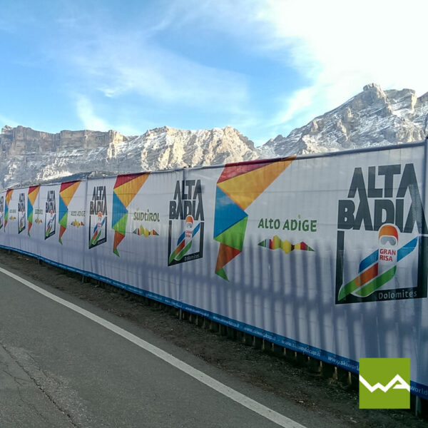 Endlosbanner - Alta Badia Druck - Titelbild