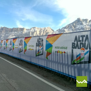 Endlosbanner für die Region Alta Badia