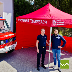 Feuerwehr Faltzelt Tegernbach