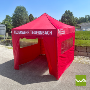 Feuerwehr Faltzelt Tegernbach 7