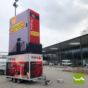 Aufblasbare Werbewand - Fröhling 3