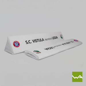 Faltbare Werbebande S. C. Vistula Legia