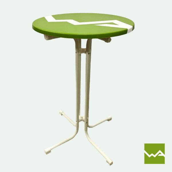 Stehtisch mit klappbarer Tischplatte - Klappstehtisch dieWerbearchitekten