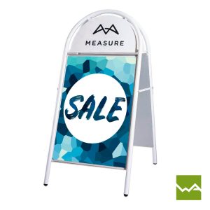 Kundenstopper Outdoor - Measure