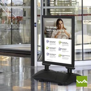 Kundenstopper mit Wassertank - Detailbild 6