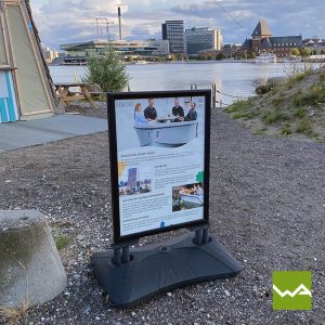 Kundenstopper mit Wassertank - Detailbild 7