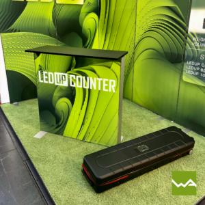 LEDUP Counter mit ABS Transportkoffer