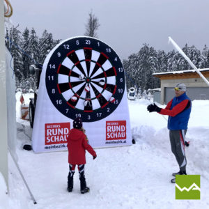 Eventbetreuung Bezirksrundschau Riesendart