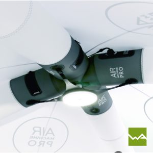 Luftdichtes Messezelt Airmachine - Deckenbeleuchtung