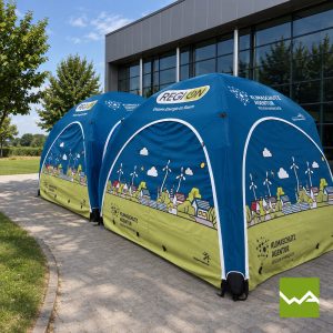Luftdichtes Messezelt Airmachine - Region 2
