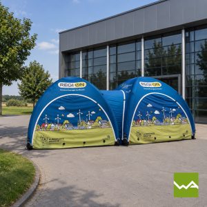 Luftdichtes Messezelt Airmachine - Region 3